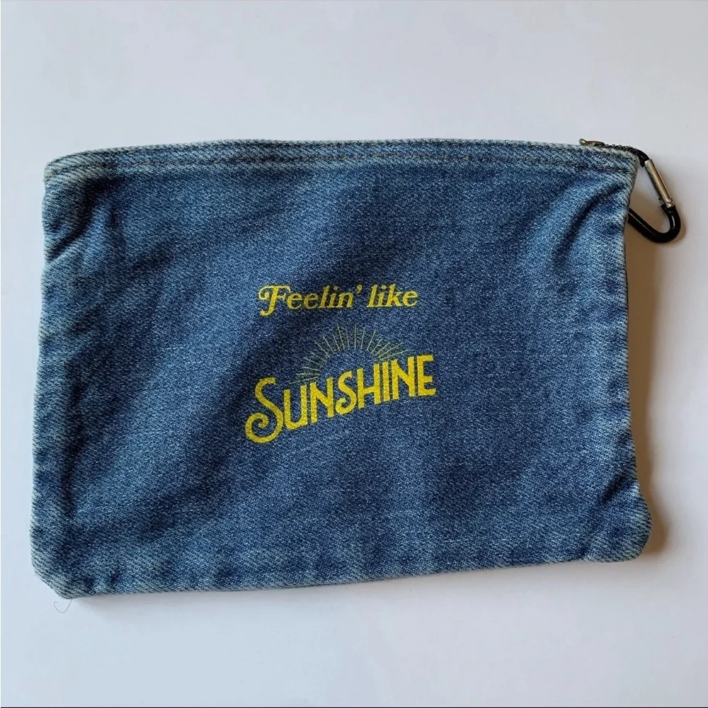 American Eagle Outfitters 2018 Lollapalooza Denim Blue Pouch